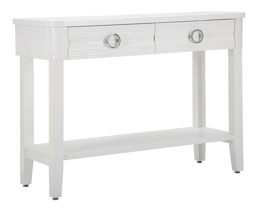 Weiss Holz Konsolentisch Mit Schubladen Shine Kollektion