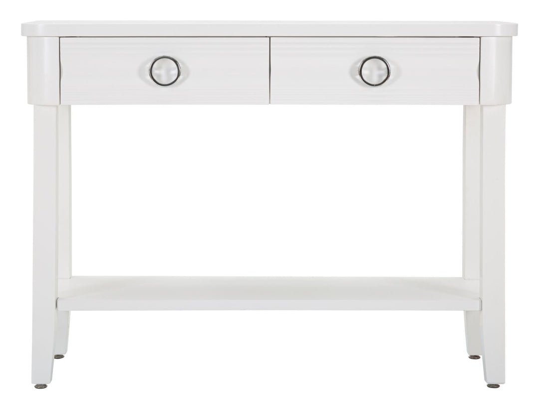Weiss Holz Konsolentisch Mit Schubladen Shine Kollektion