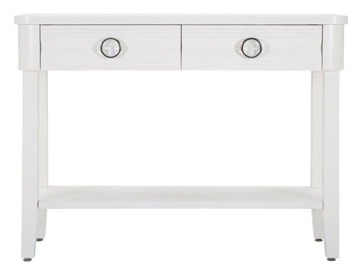 Weiss Holz Konsolentisch Mit Schubladen Shine Kollektion