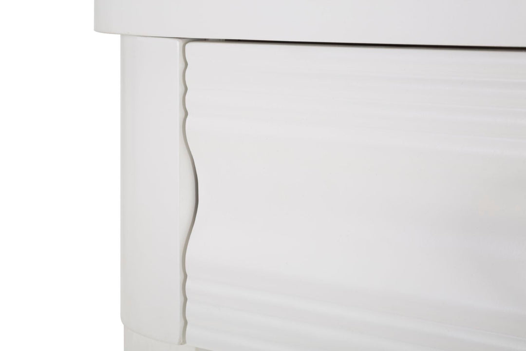 Weiss Holz Konsolentisch Mit Schubladen Shine Kollektion