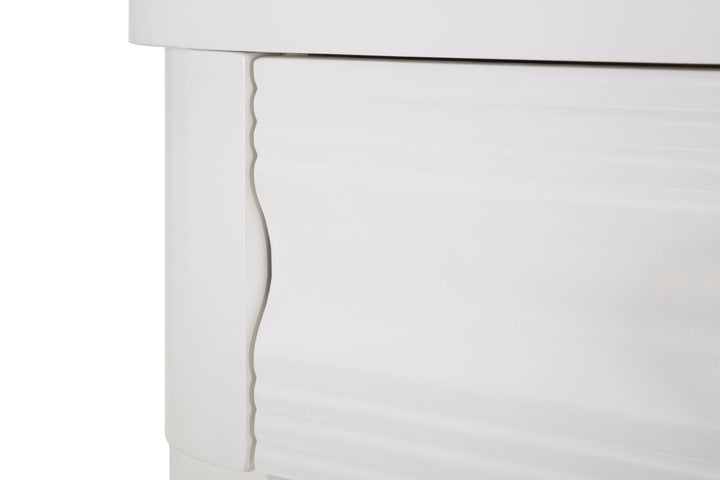 Weiss Holz Konsolentisch Mit Schubladen Shine Kollektion