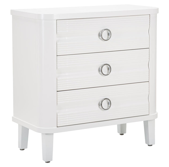Weiss Holz Kommode Mit Schubladen Shine Schlafzimmer
