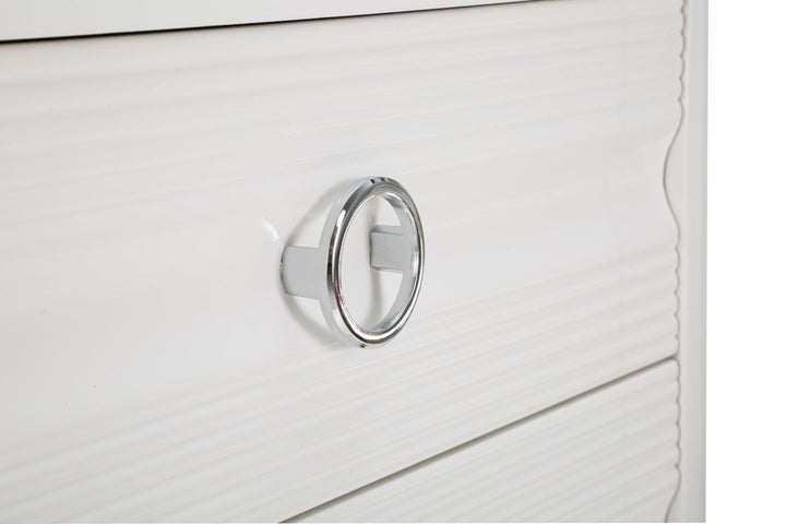 Weiss Holz Kommode Mit Schubladen Shine Schlafzimmer