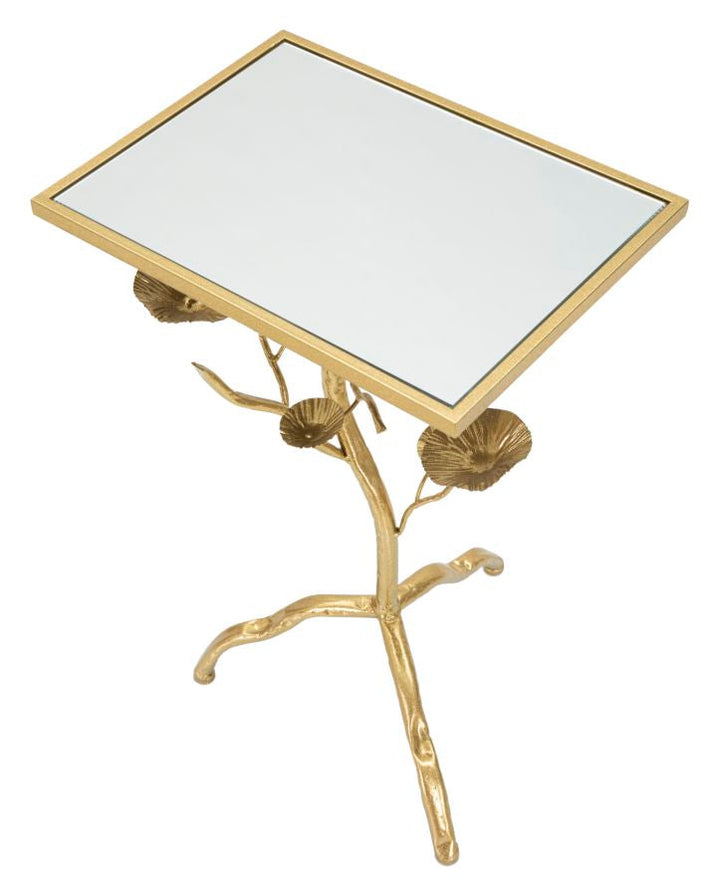 Gold Metall Beistelltisch Dekorative Basis Tisty Design