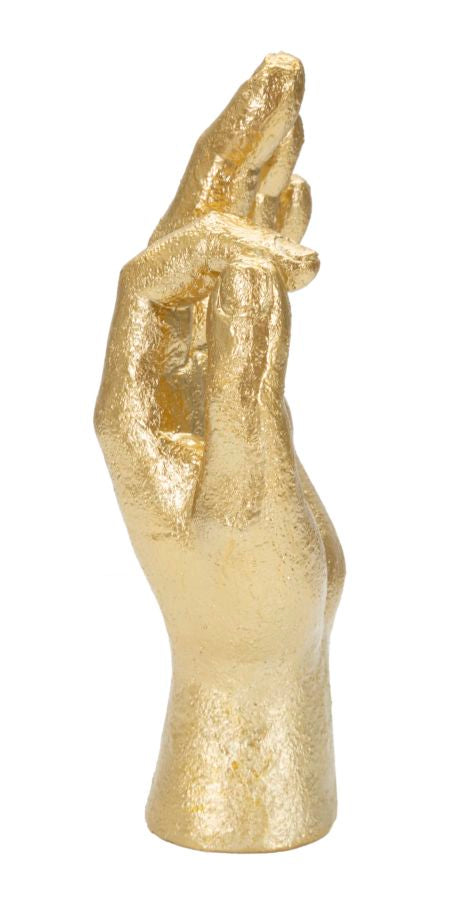 Gold OK Handdekoration (Moderne Skulptur)