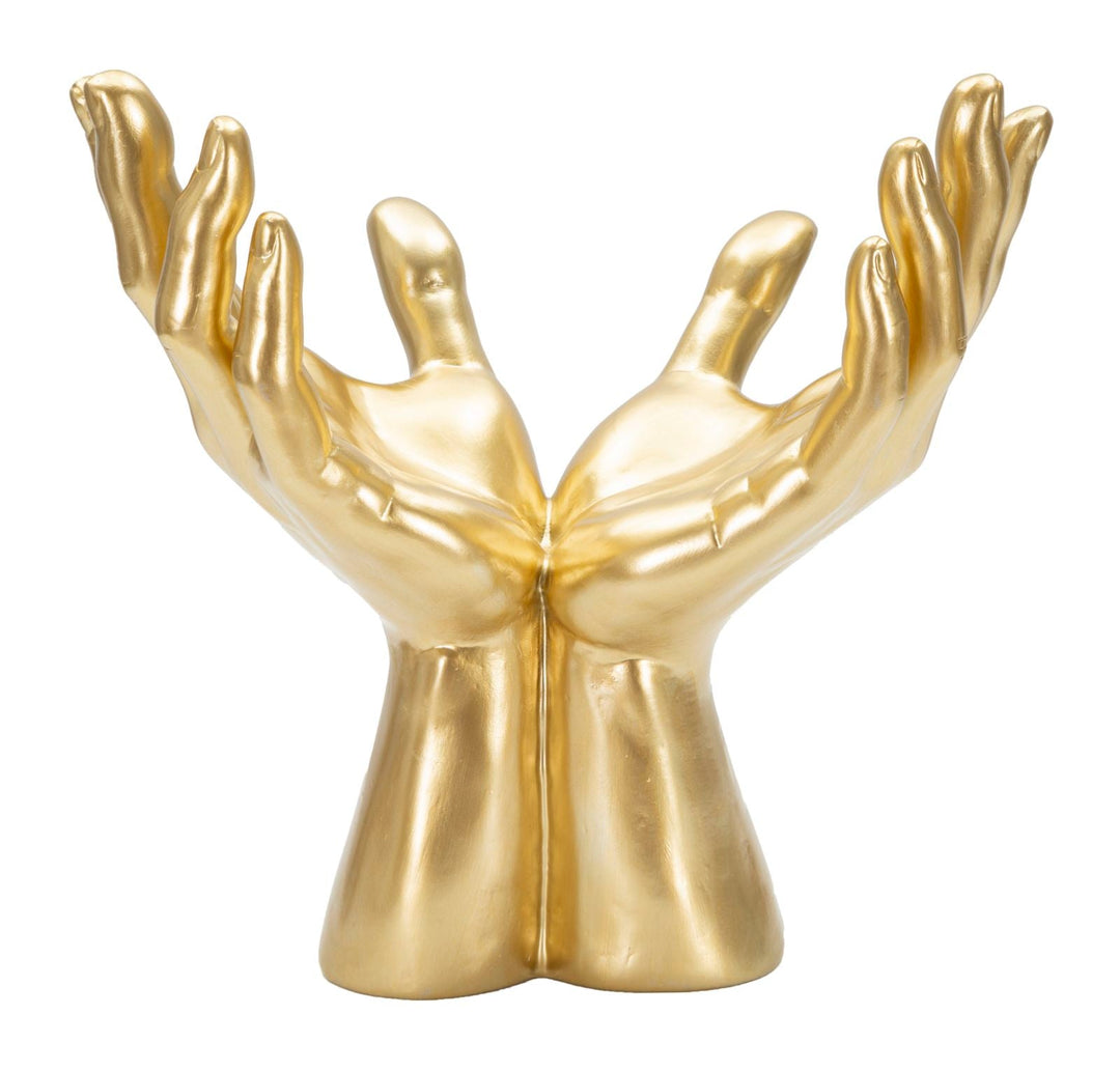 Gold Hand Statue (Moderne Dekoration)