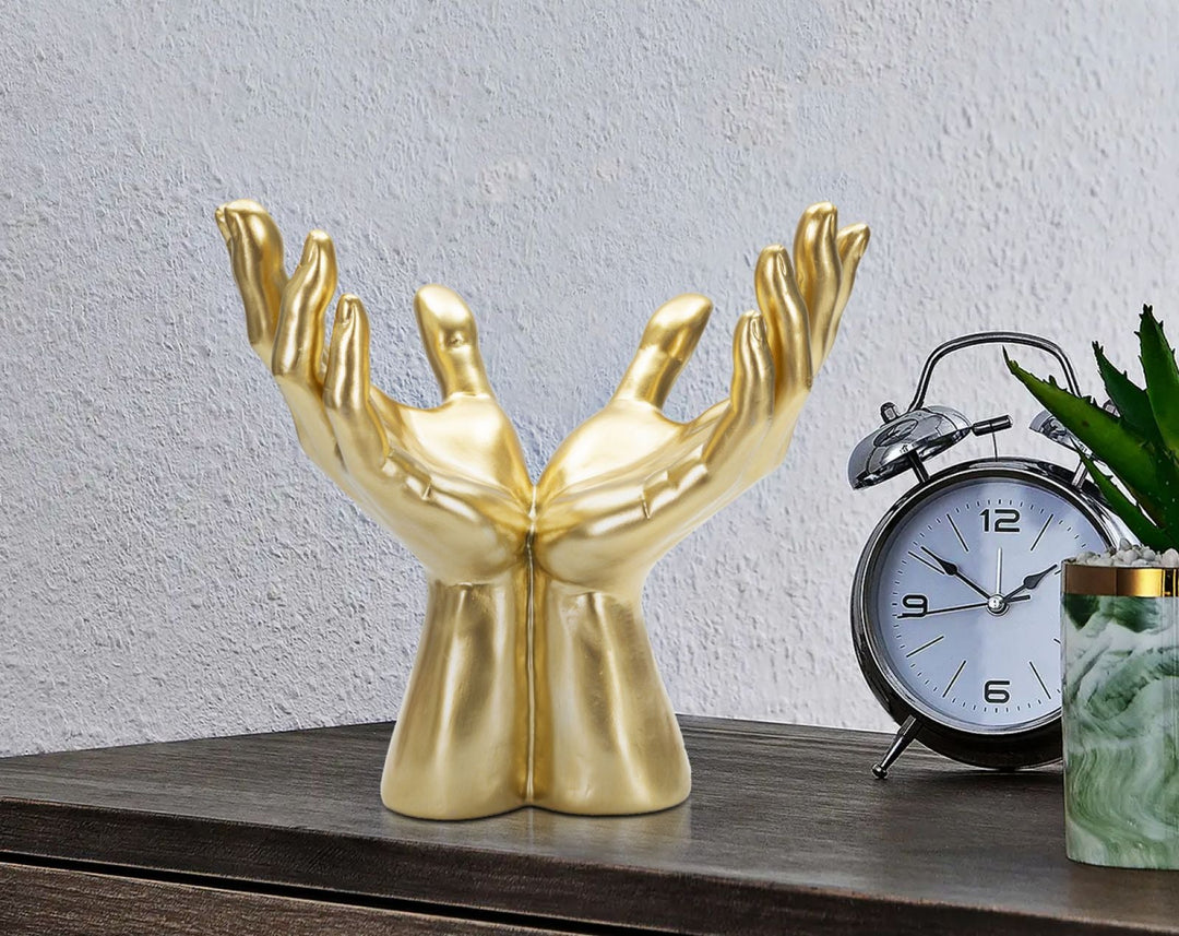 Gold Hand Statue (Moderne Dekoration)