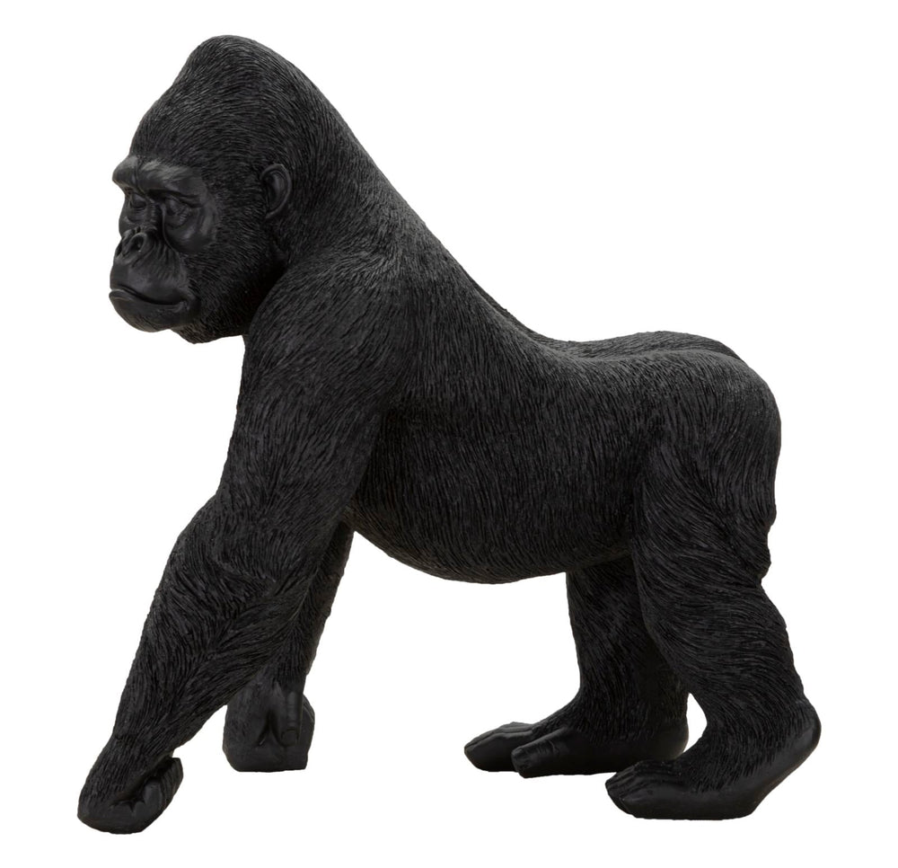 Schwarze Gorillastatue (Moderne Dekoration)