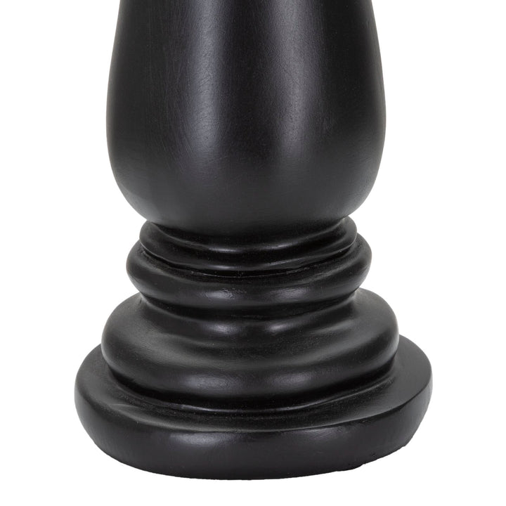 Schwarz & Gold Turm Schachfigur (Modern Sculpture)