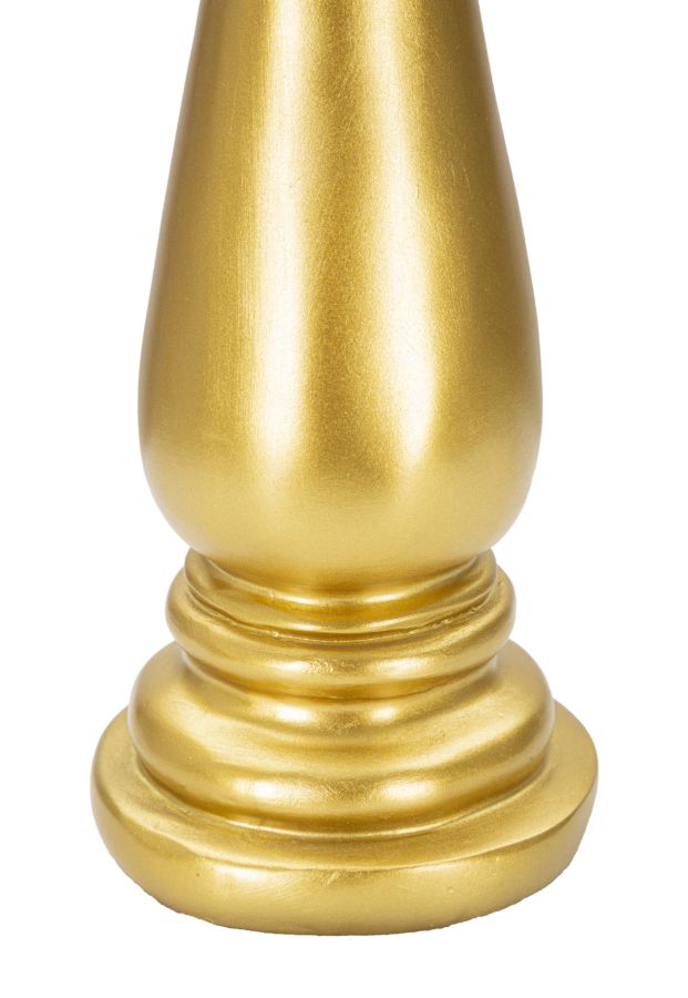 Gold & Schwarz Turm Schachfigur (Moderne Skulptur)