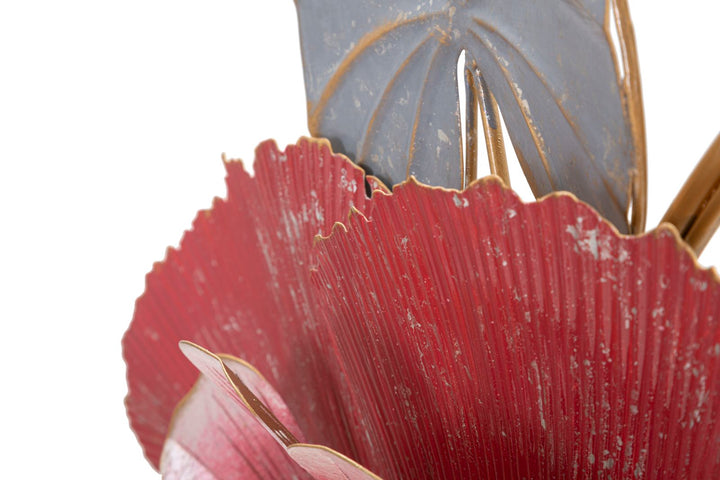 Metall Blume Wanddekoration