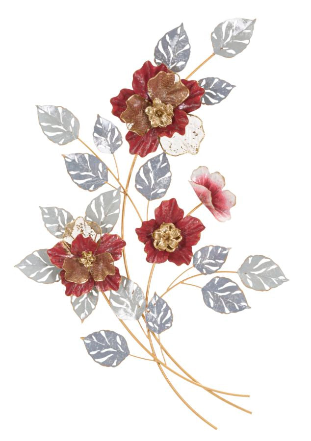 Metall Blume Wanddekoration