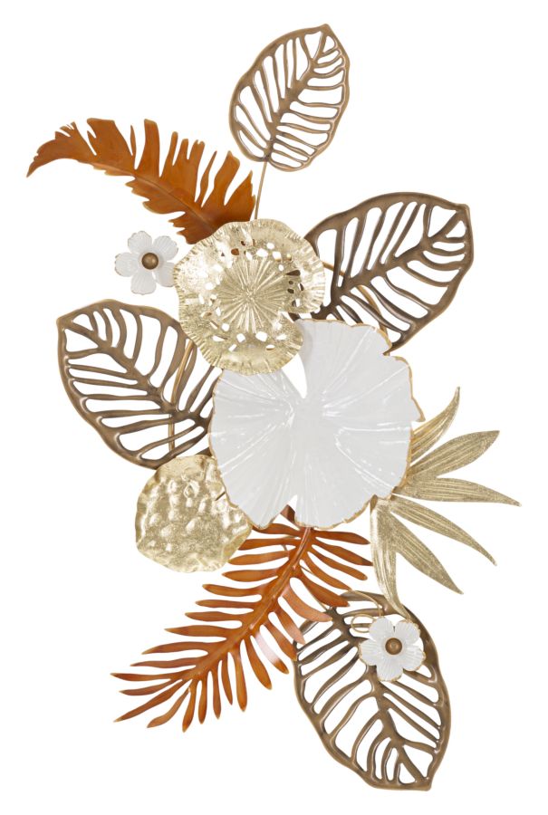 Metall Blume Wanddekoration