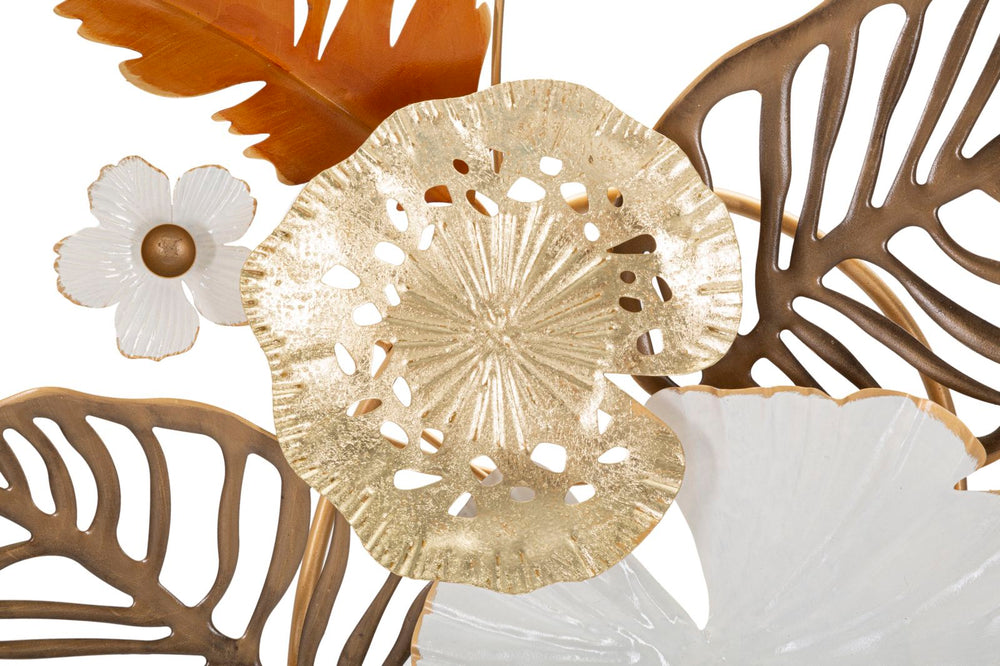 Metall Blume Wanddekoration