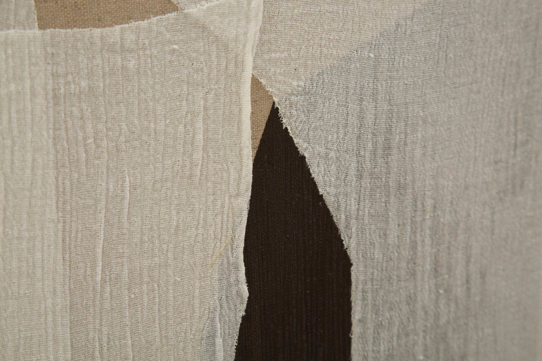 Modernes abstraktes böhmisches geometrisches Wandgemälde