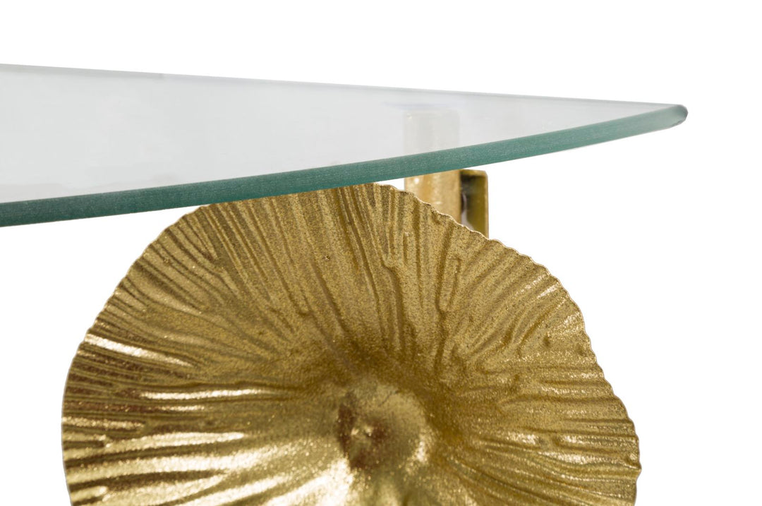 Gold Metall Wand Nachttisch Tisty Schweberegal