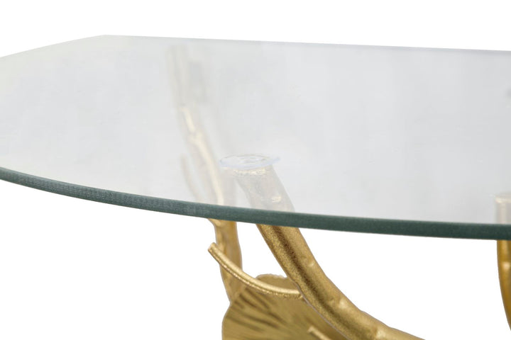 Gold Metall Wand Nachttisch Tisty Schweberegal
