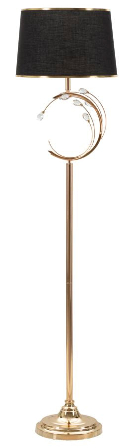 Weiss Gold Stehlampe Runde Basis Bruxelles Modernes Design