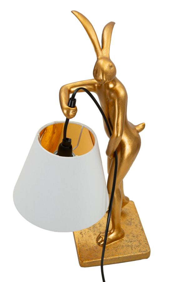 Braun Tribal Tischlampe Stoffschirm Zeitgenoessisches Design