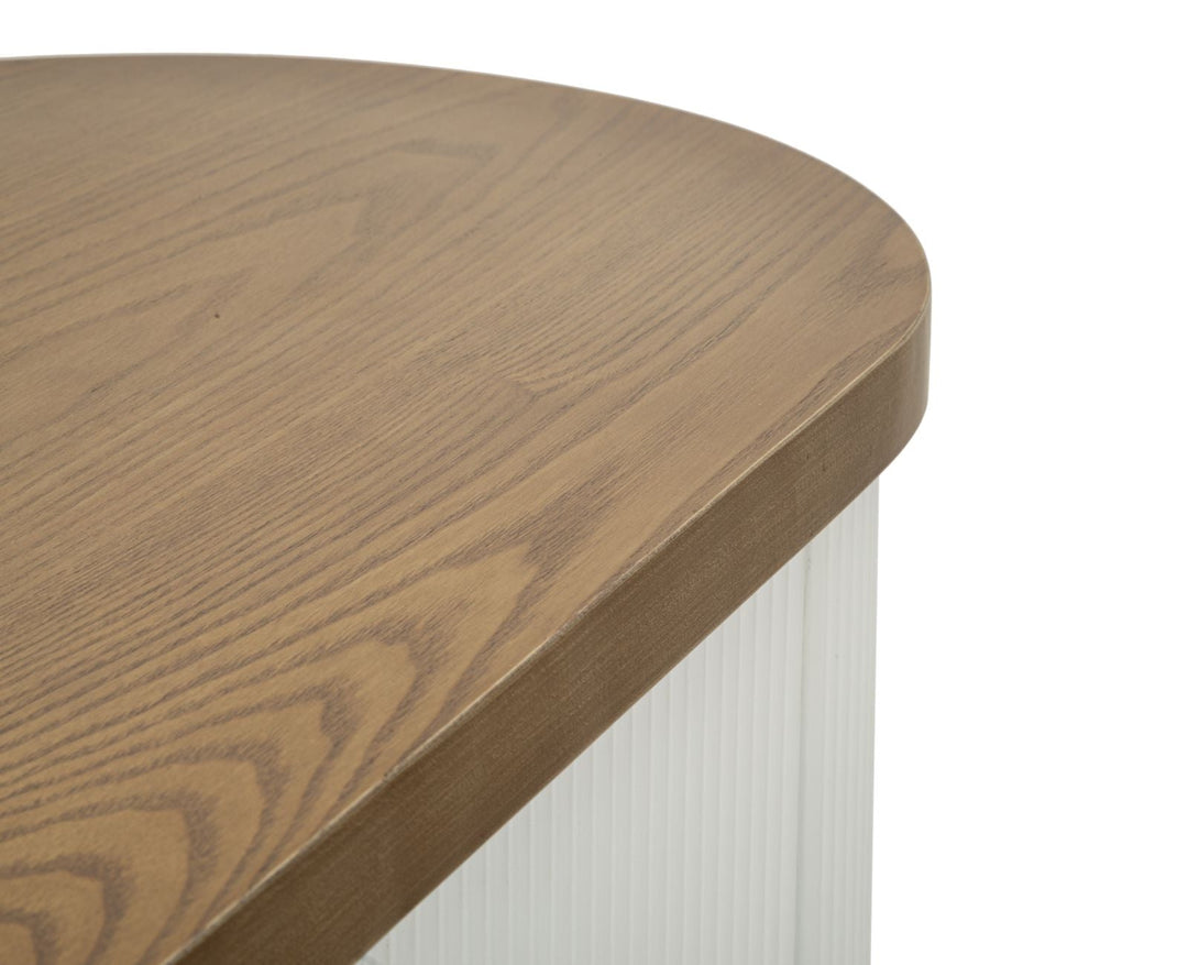 Weiss Konsolentisch Holz Akzente Tolosa Moderner Flur