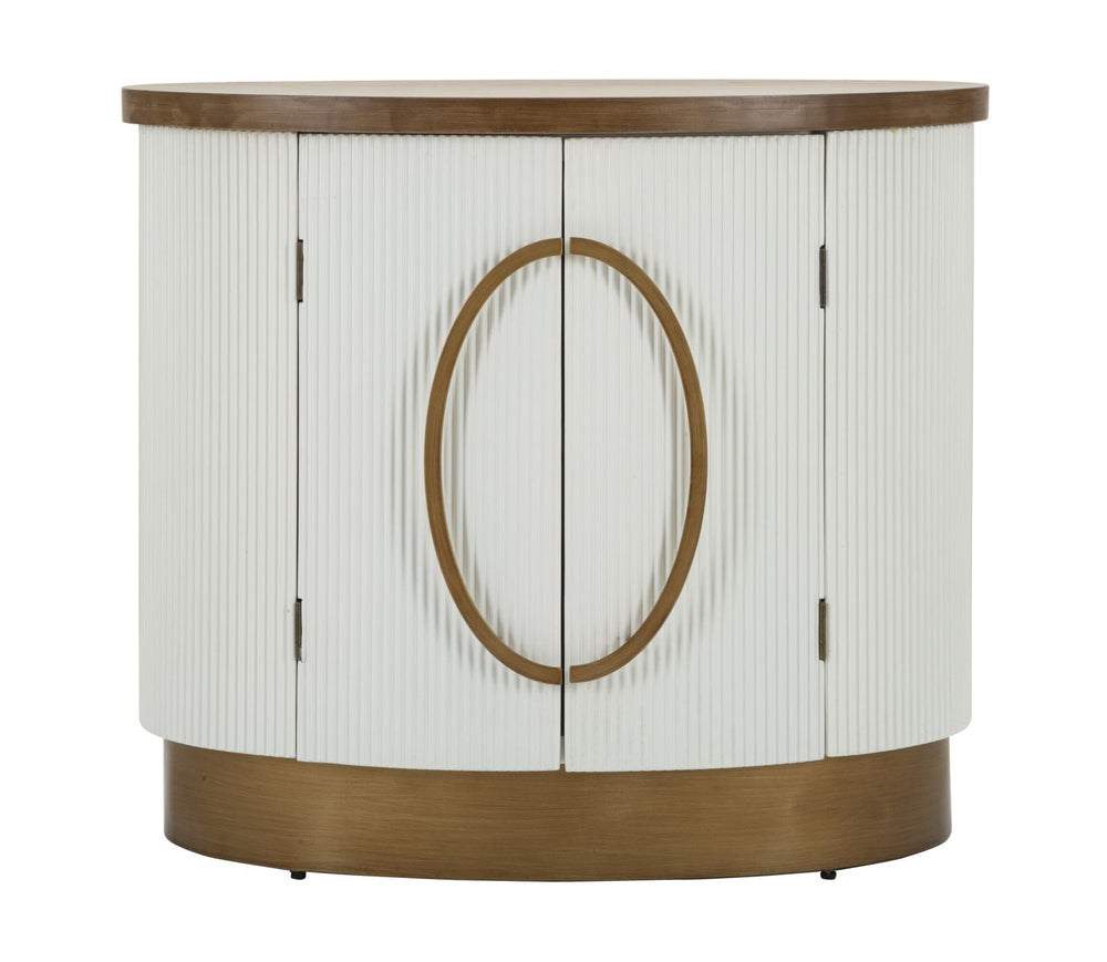 Weiss 2 Tuer Schrank Holz Akzente Tolosa Kollektion