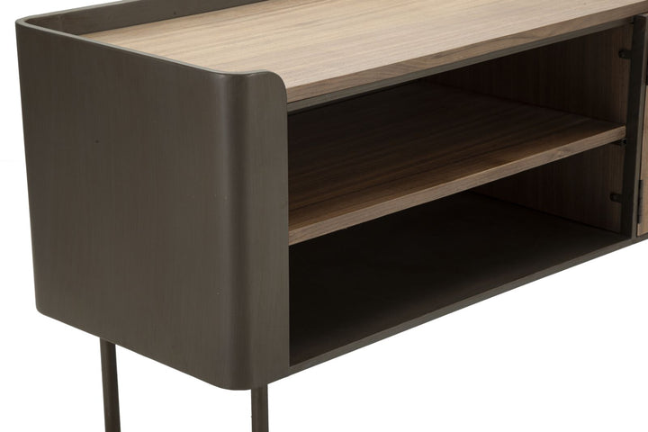 Holz TV Board Mit Stauraum Toronto Lowboard