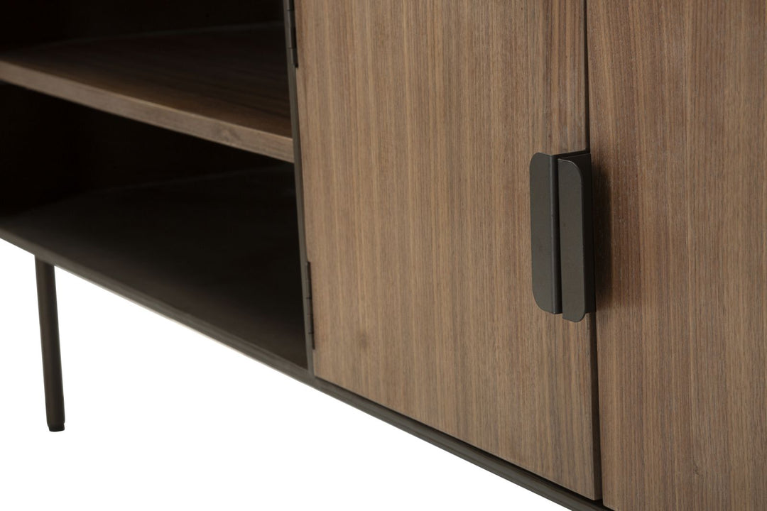 Holz TV Board Mit Stauraum Toronto Lowboard