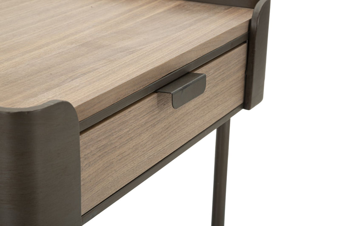 Holz Couchtisch Mit Schubladen Toronto Wohnzimmer