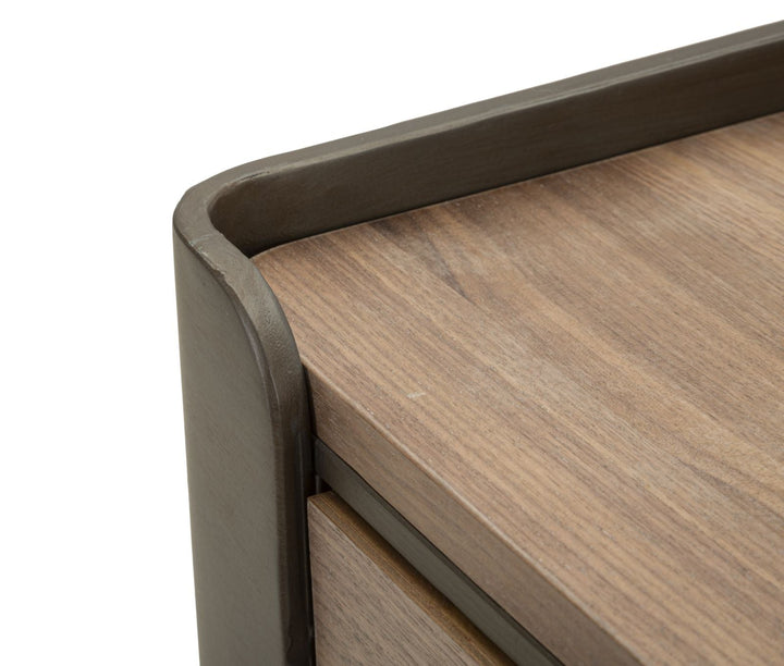 Holz Couchtisch Mit Schubladen Toronto Wohnzimmer