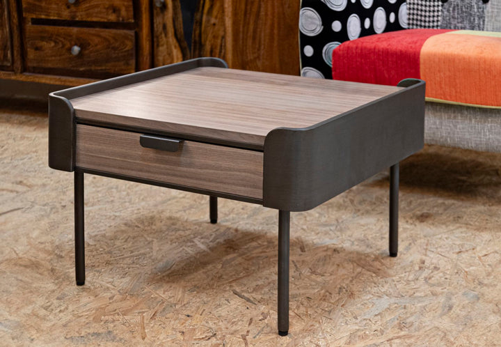 Holz Couchtisch Mit Schubladen Toronto Wohnzimmer