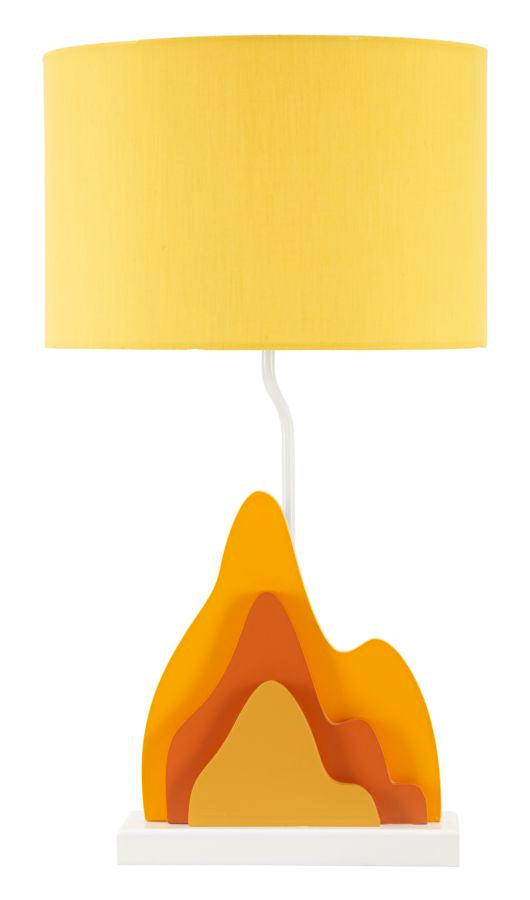 Gelb Moderne Tischlampe Stoffschirm Color Kollektion