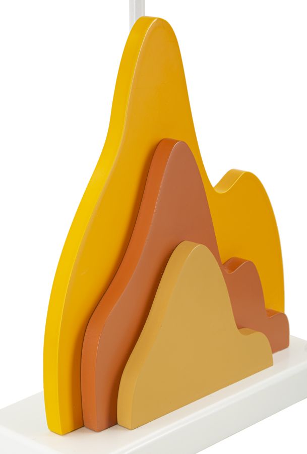 Gelb Moderne Tischlampe Stoffschirm Color Kollektion