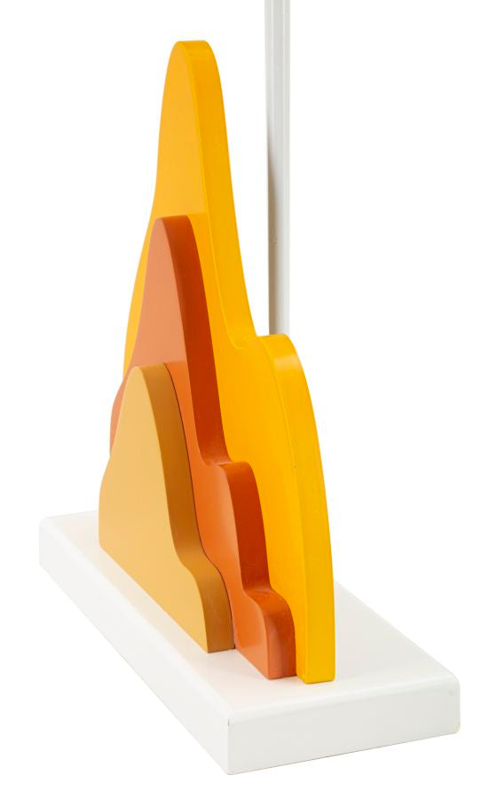 Gelb Moderne Tischlampe Stoffschirm Color Kollektion