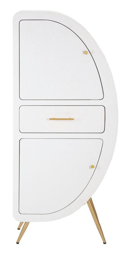 Weiss 2 Tuer Schrank Holzbeine Venus Aufbewahrung