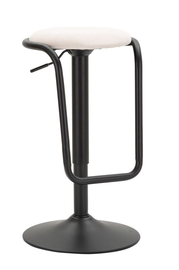 Weiss Verstellbarer Barhocker Mit Lift Destiny Modern