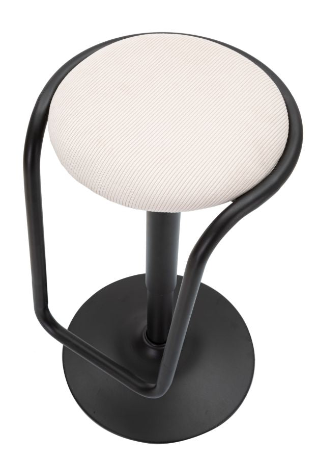 Weiss Verstellbarer Barhocker Mit Lift Destiny Modern
