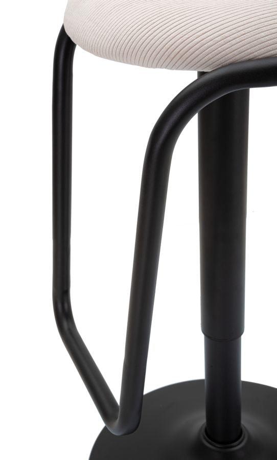 Weiss Verstellbarer Barhocker Mit Lift Destiny Modern