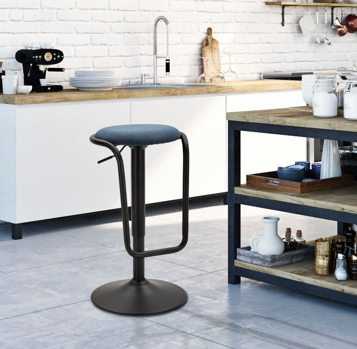 Marineblau Verstellbarer Barhocker Mit Lift Destiny Modern