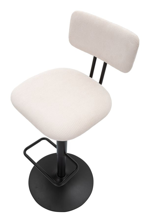 Weiss Verstellbarer Barhocker Mit Lift Light Kollektion