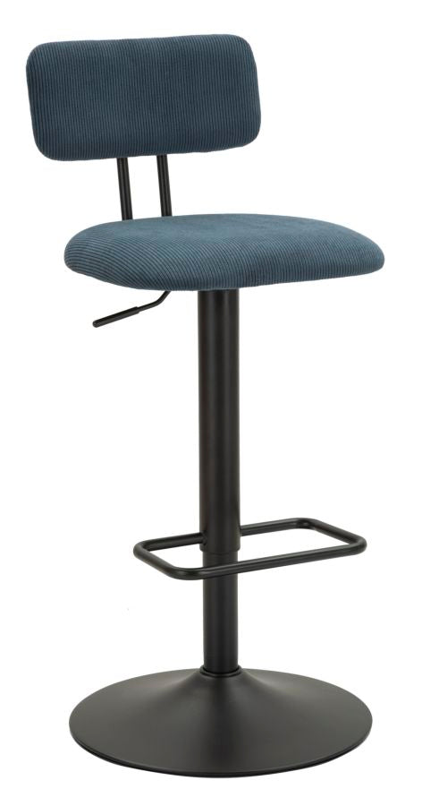 Marineblau Verstellbarer Barhocker Mit Lift Light Kollektion