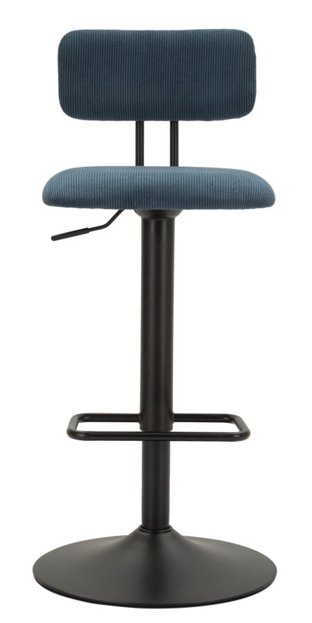Marineblau Verstellbarer Barhocker Mit Lift Light Kollektion