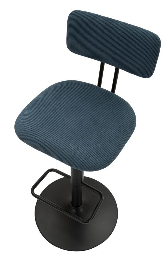Marineblau Verstellbarer Barhocker Mit Lift Light Kollektion