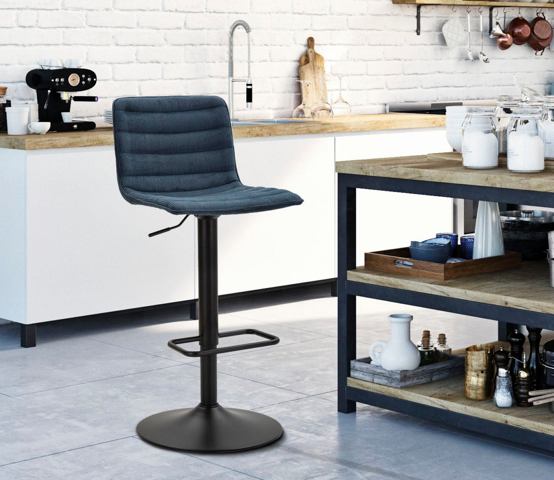Marineblau Verstellbarer Barhocker Mit Lift High Kollektion