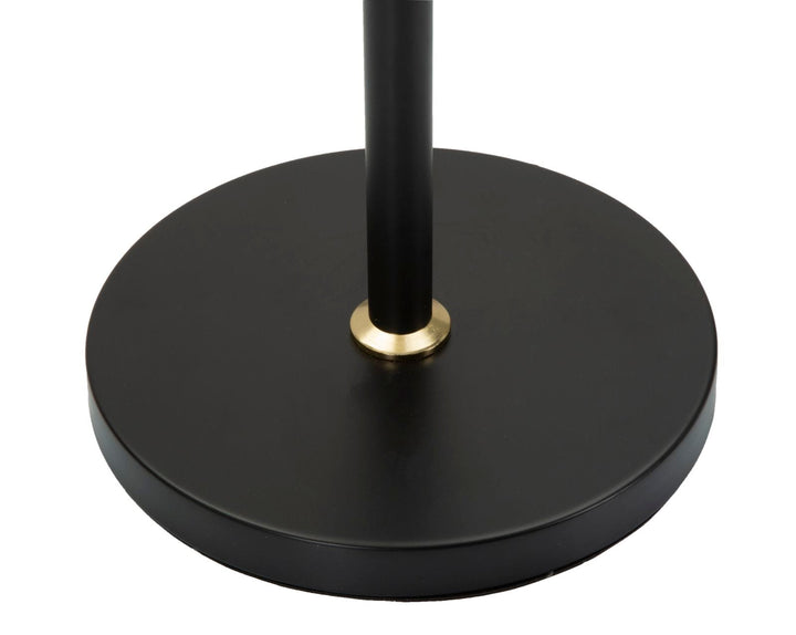 Gold Weiss Stehlampe Kristall Akzente Closy Modernes Design