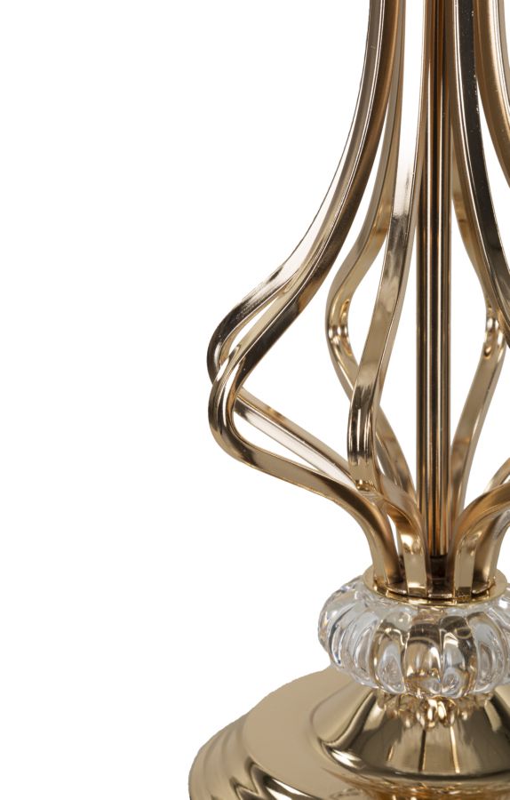 Weiss Feder Tischlampe Dekorative Basis Tarty Design
