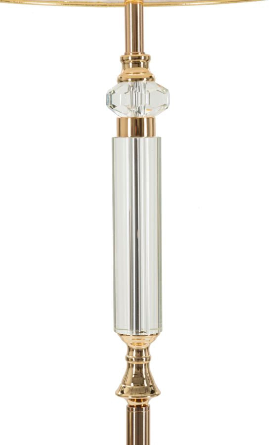 Weiss Stehlampe Stoffschirm Praga Klassischer Stil