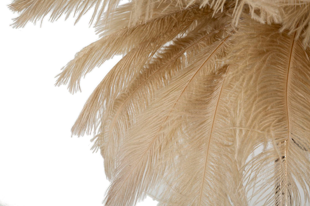 Kamel Palme Tischlampe Stoffschirm Tropical Design