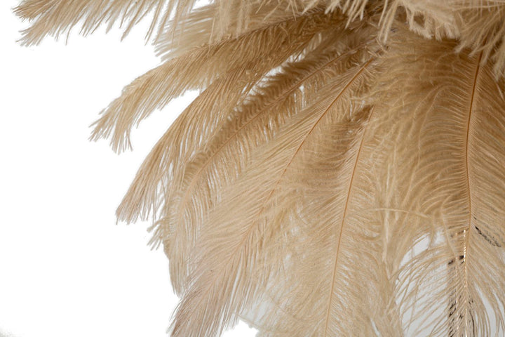 Kamel Palme Tischlampe Stoffschirm Tropical Design