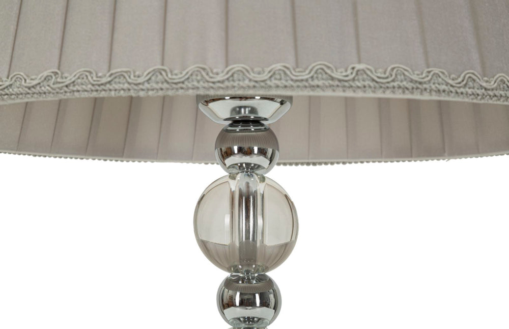 Grau Stoff Tischlampe Dekor Basis Tolly Kollektion