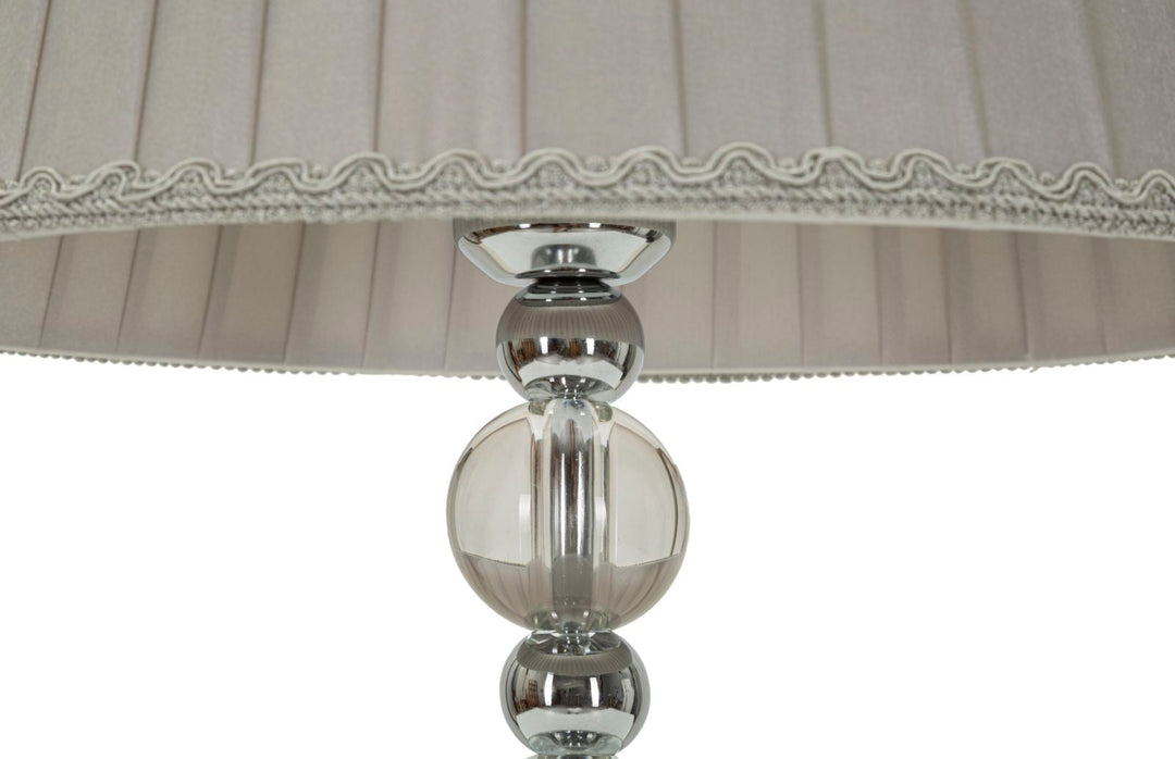 Grau Stoff Tischlampe Dekor Basis Tolly Kollektion
